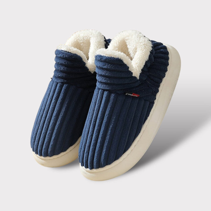 Comfy Women's Slippers - Aurora-Blue-4.0 - 4.5-Nora Luxe