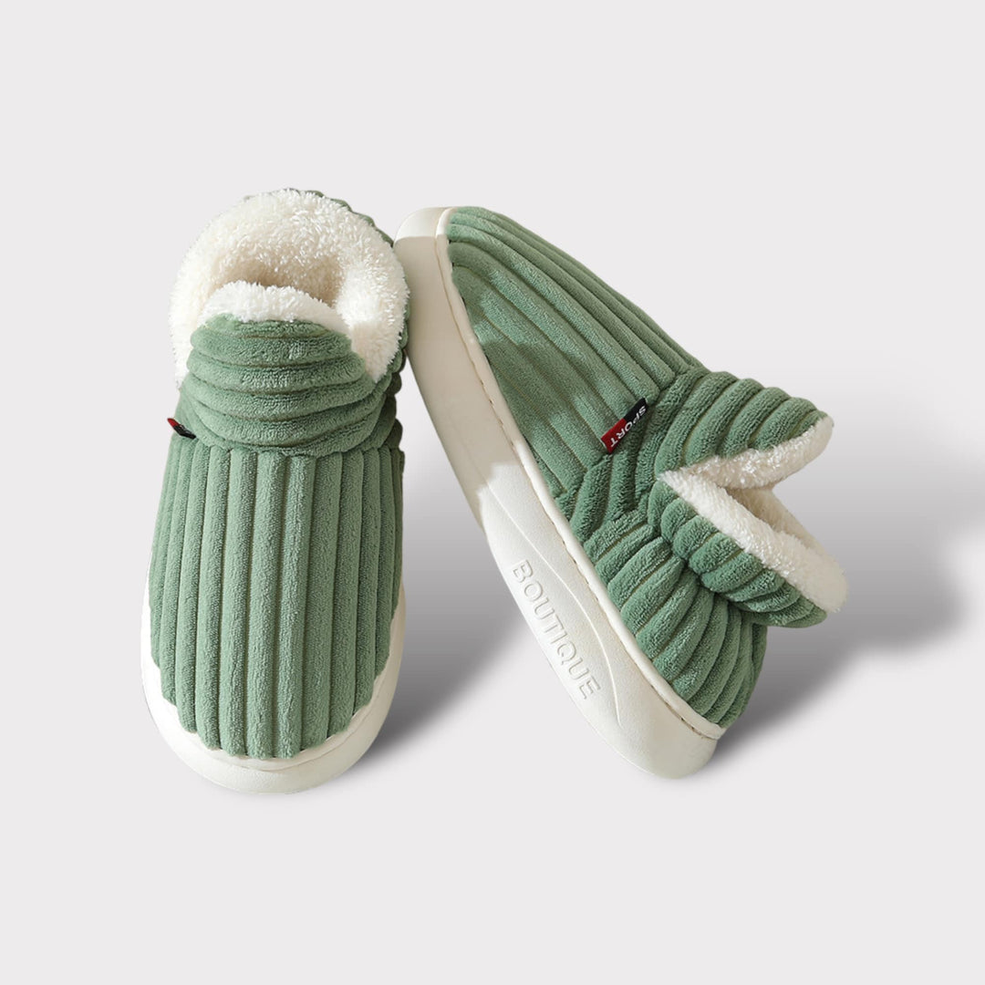 Comfy Women's Slippers - Aurora-Green-4.0 - 4.5-Nora Luxe
