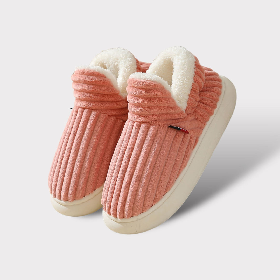 Comfy Women's Slippers - Aurora-Pink-4.0 - 4.5-Nora Luxe