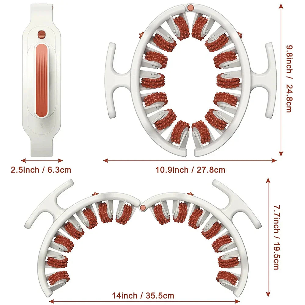 Compact Acupressure Massage Device - BodyRelief Roller-Nora Luxe