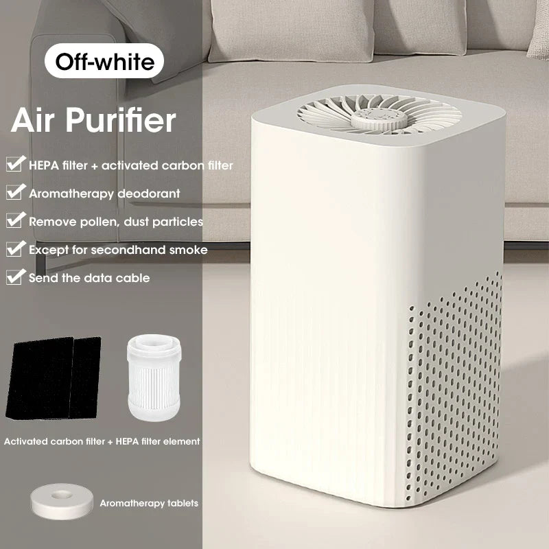 Compact Air Purifier with HEPA Filter - BreezeMini-Type 1-Nora Luxe