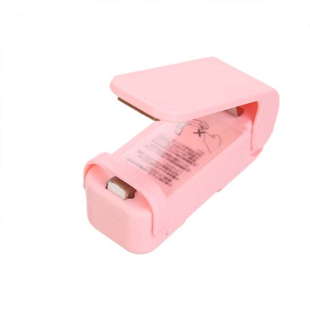 Compact Bag Sealer - FreshLock Sealer-Pink-Nora Luxe