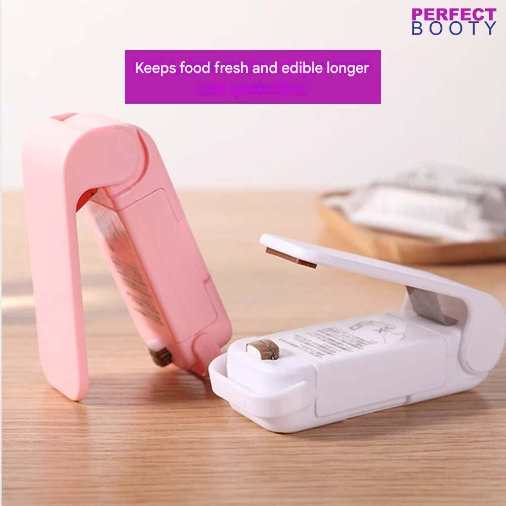 Compact Bag Sealer - FreshLock Sealer-White-Nora Luxe