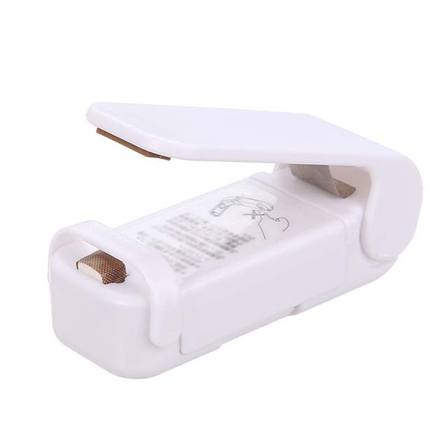 Compact Bag Sealer - FreshLock Sealer-White-Nora Luxe