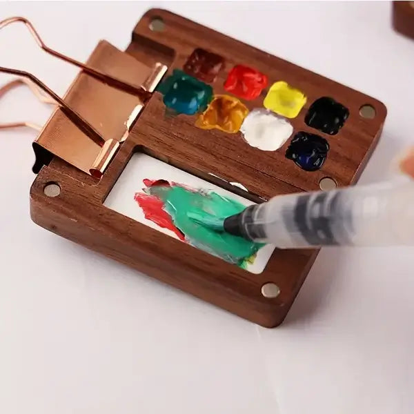 Compact Creativity Anytime and Anywhere - KunstZet Watercolour Set-Compact Set-Nora Luxe