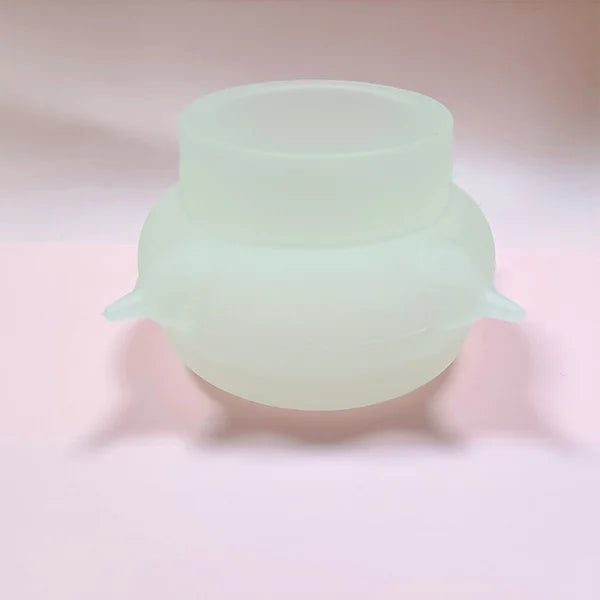 Compact Milk Bowl for Kittens - KittySip-Pink-Nora Luxe