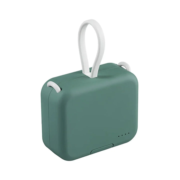 Compact Powerbank - PowerPocket-Green-Nora Luxe