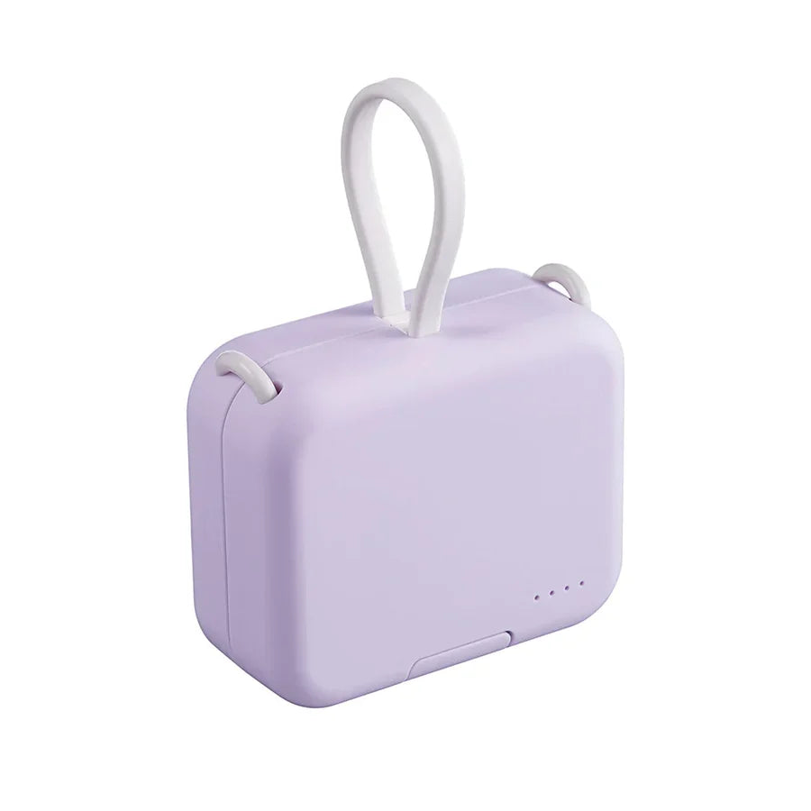 Compact Powerbank - PowerPocket-Purple-Nora Luxe