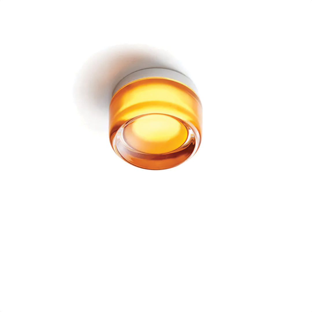 Compact Wall Lamp - DimpleGlow-Amber-Nora Luxe