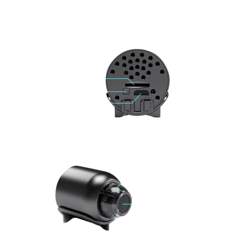 Compact Wifi Surveillance Camera - SafeWatch Mini-Only the camera-Nora Luxe