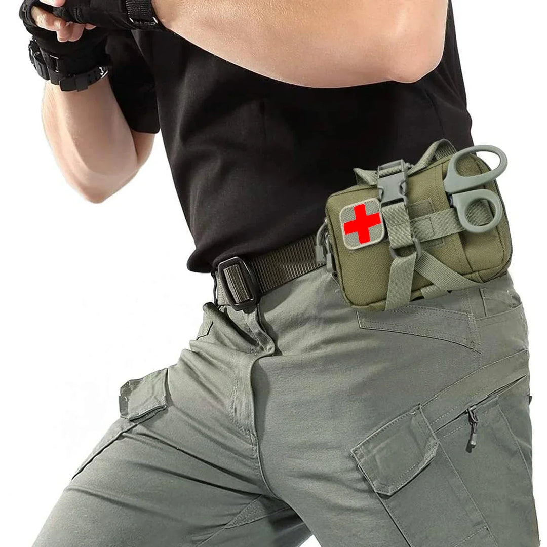 Complete first aid kit - MedShield Trauma Kit-Black-Nora Luxe