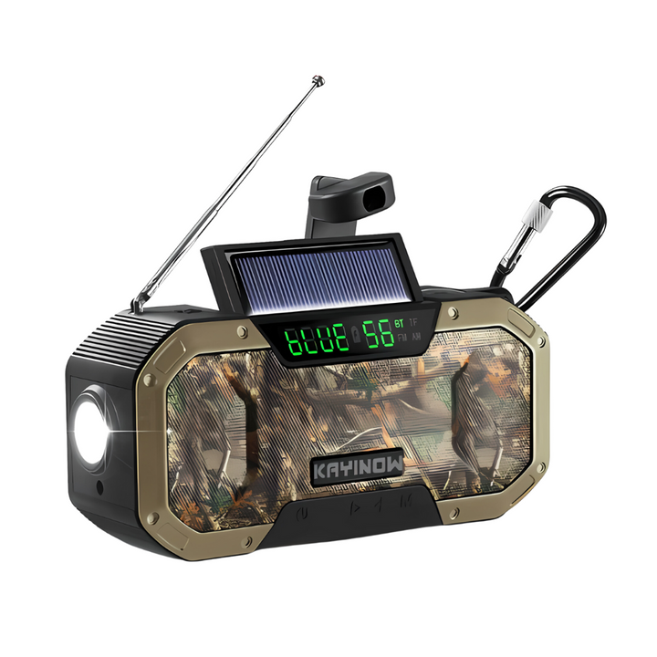 Comprehensive Emergency Radio - SurvivorLight-Brown-Nora Luxe