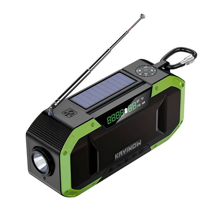 Comprehensive Emergency Radio - SurvivorLight-Green-Nora Luxe