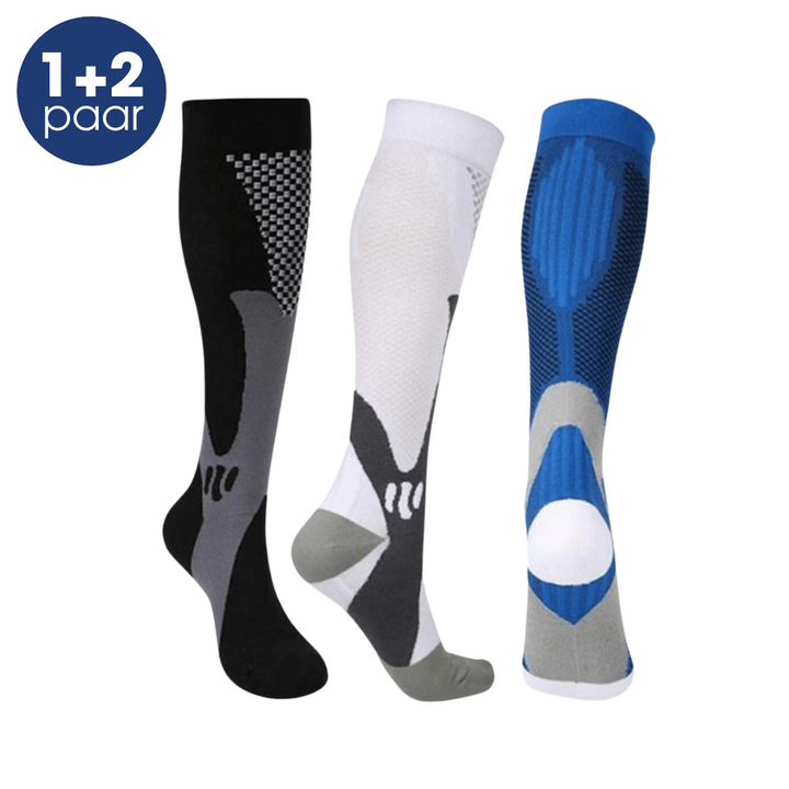 Compression Stockings - TheraFit-Mixed-S-M (3-6.5)-Nora Luxe