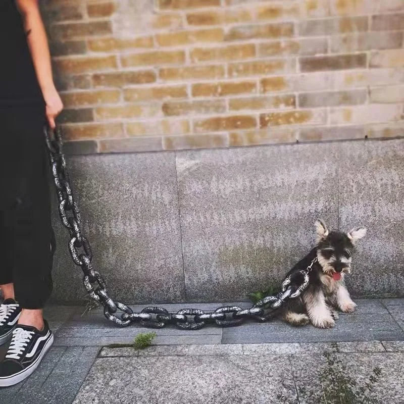 Cool and Funny Dog Leash - PawChic-Bronze-4.92 ft-Nora Luxe