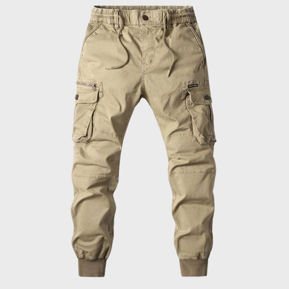 Cool Cargo Joggers for Men - Dexter-Taupe-29-Nora Luxe