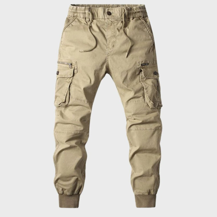 Cool Cargo Joggers for Men - Dexter-Taupe-29-Nora Luxe