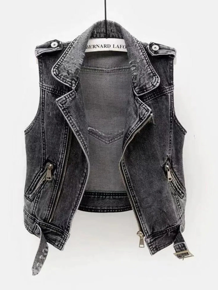 Cool Ladies Denim Jacket - Nova-S-Nora Luxe