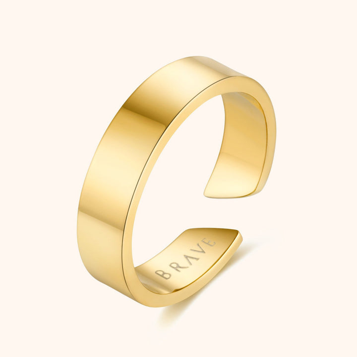 Cool Men's Ring - Arvid-Gold-Nora Luxe