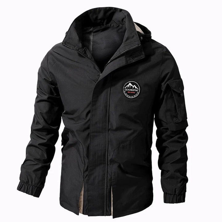 Cool Men's Winter Jacket - Riley-Black-S-Nora Luxe