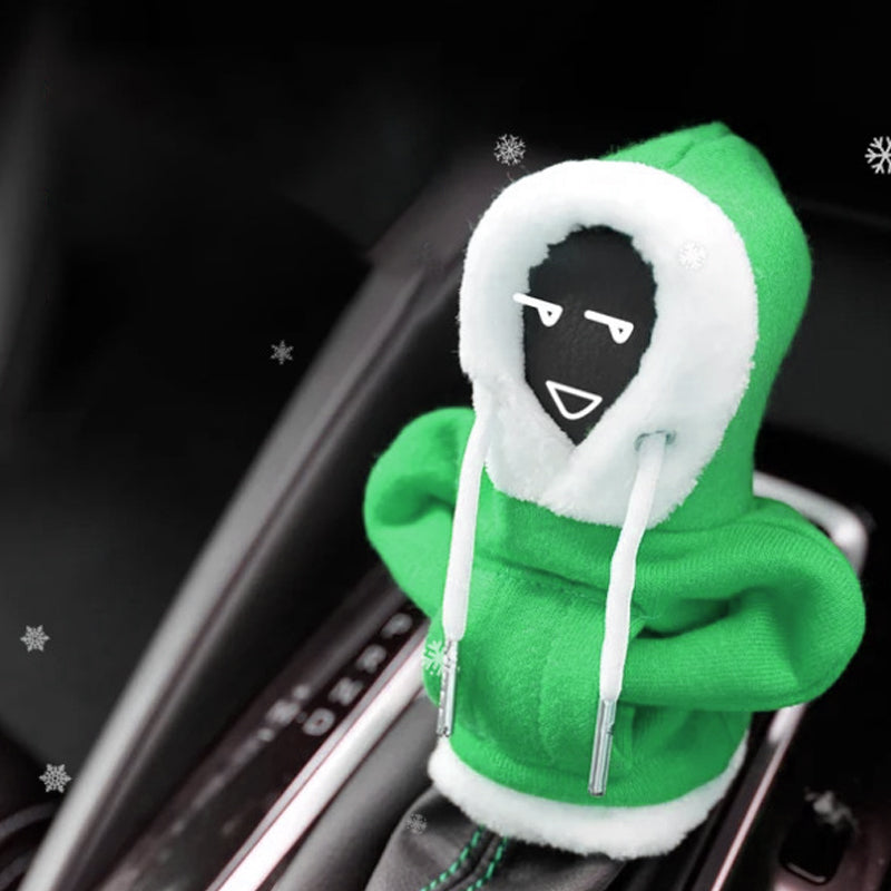 Cotton Protective Gear Shift Cover - ShiftEase-Christmas green-Nora Luxe