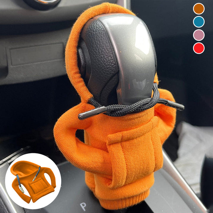 Cotton Protective Gear Shift Cover - ShiftEase-Poinsettia-Nora Luxe