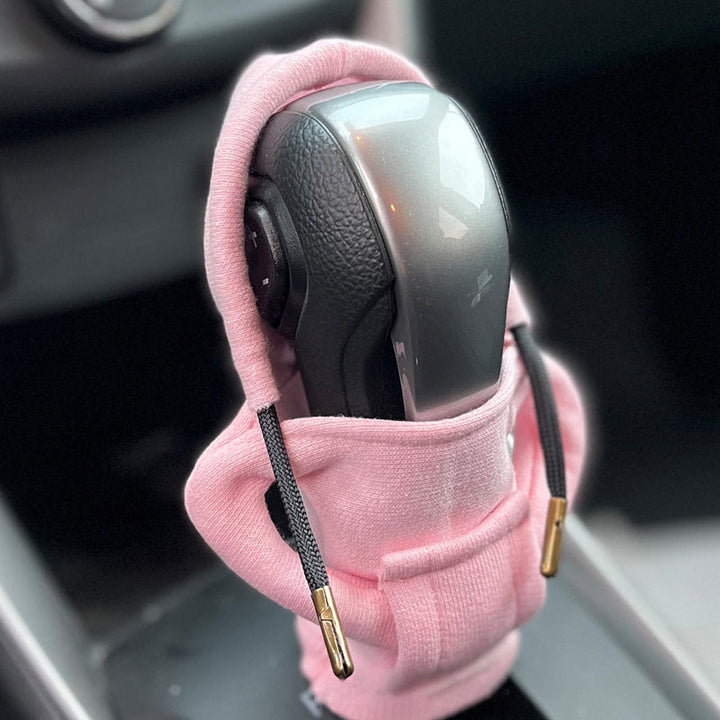 Cotton Protective Gear Shift Cover - ShiftEase-Poinsettia-Nora Luxe