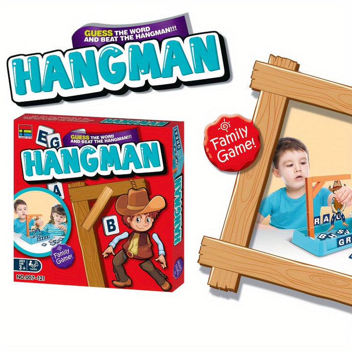 Cowboy-themed Hangman Word Guessing Game - LassoLetters-Nora Luxe