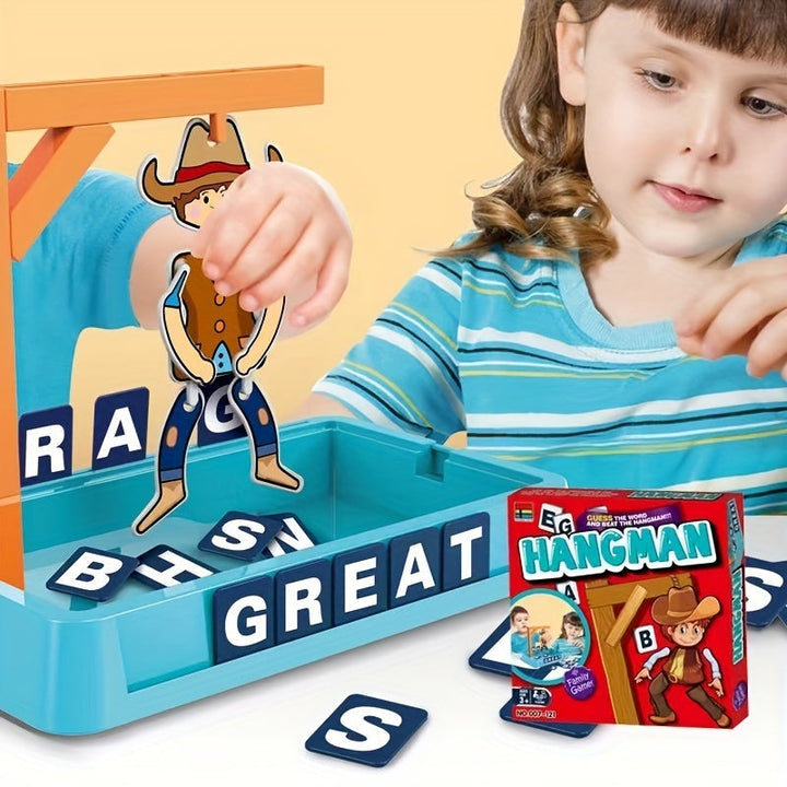 Cowboy-themed Hangman Word Guessing Game - LassoLetters-Nora Luxe