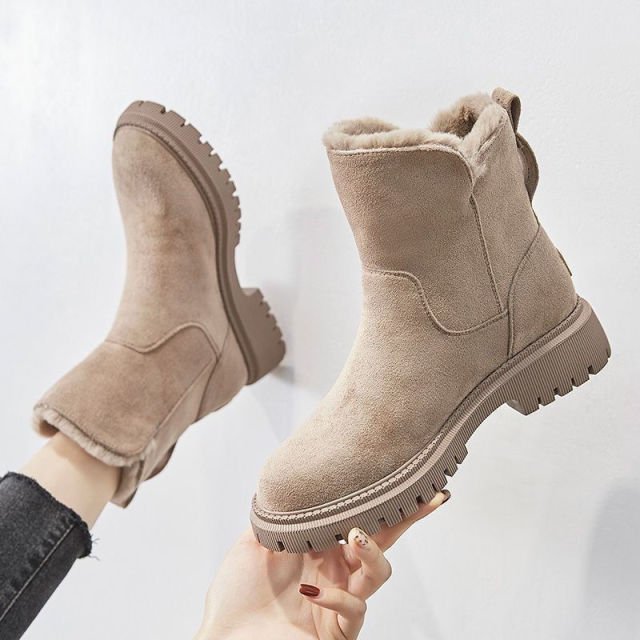 CozyStride Boot | Insulated Winter Boots with Zip-Black-5-Nora Luxe