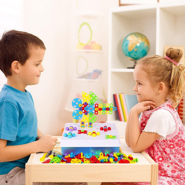 Creative Construction Set with Toy Drill - BuildyDrill-Nora Luxe
