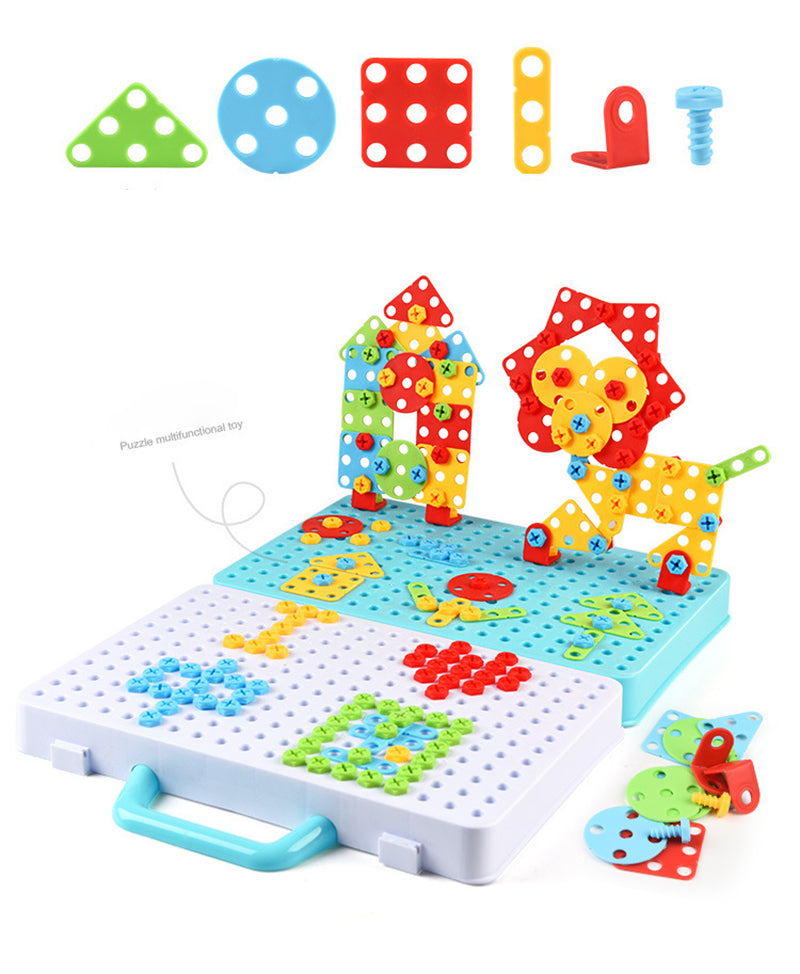 Creative Construction Set with Toy Drill - BuildyDrill-Nora Luxe
