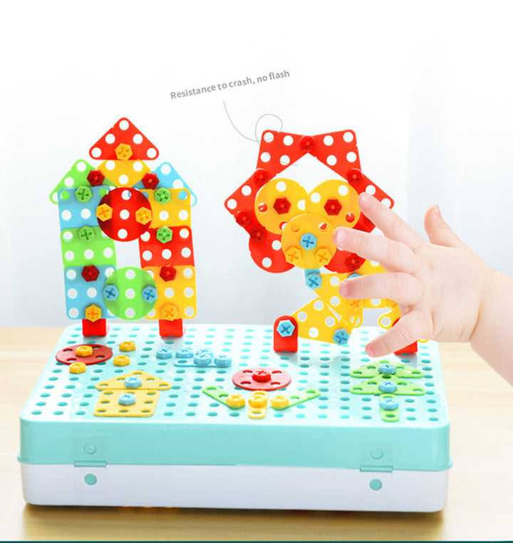 Creative Construction Set with Toy Drill - BuildyDrill-Nora Luxe
