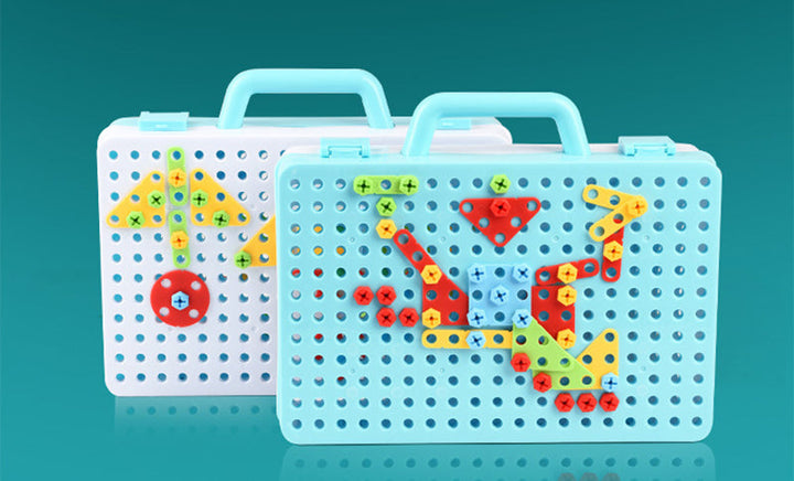 Creative Construction Set with Toy Drill - BuildyDrill-Nora Luxe