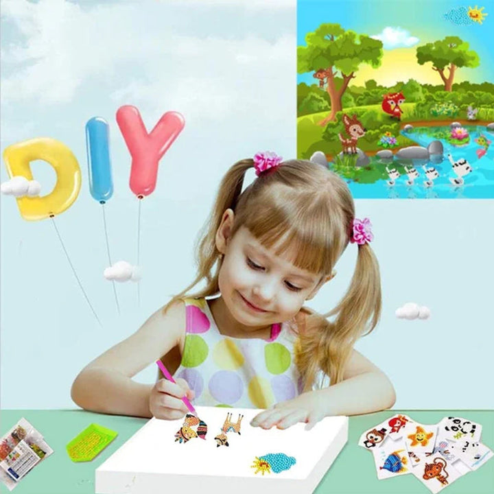 Creative Diamond Sticker Set - ShinyGem-Unicorn-Nora Luxe