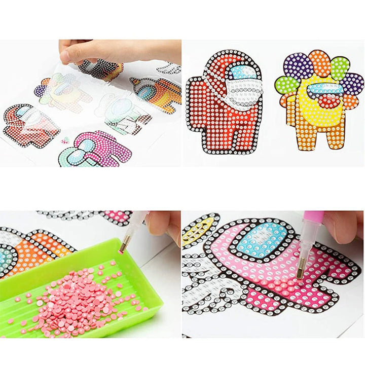 Creative Diamond Sticker Set - ShinyGem-Unicorn-Nora Luxe