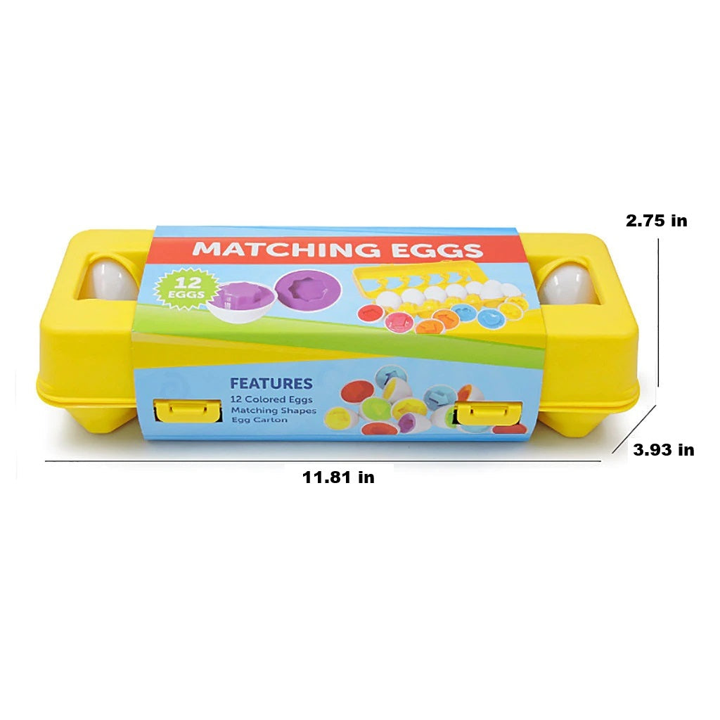 Creative Egg Puzzle for Children - EggCiting Puzzle Set-Egg Carton-Nora Luxe