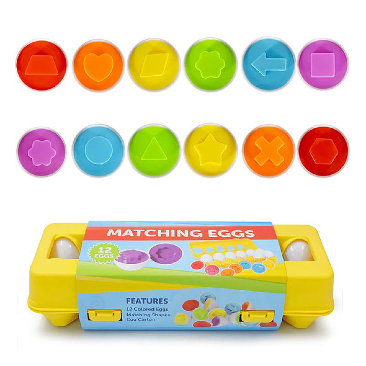 Creative Egg Puzzle for Children - EggCiting Puzzle Set-Egg Carton-Nora Luxe