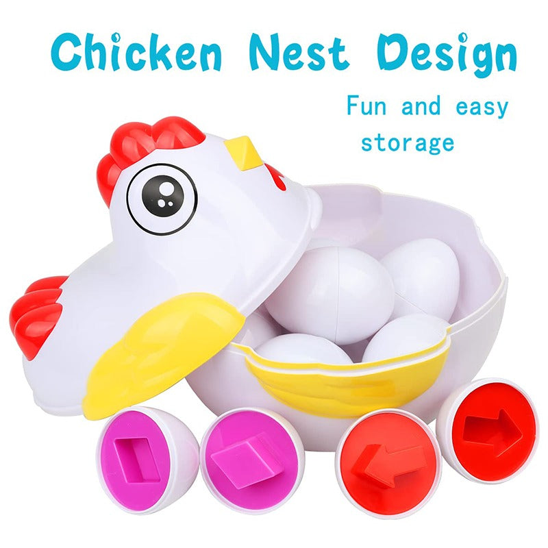 Creative Egg Puzzle for Children - EggCiting Puzzle Set-Egg Carton-Nora Luxe