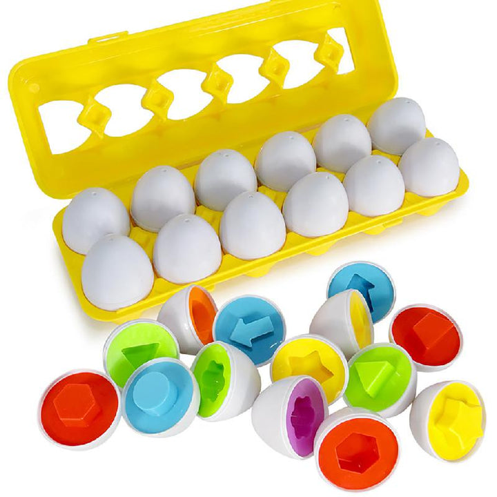 Creative Egg Puzzle for Children - EggCiting Puzzle Set-Egg Carton-Nora Luxe
