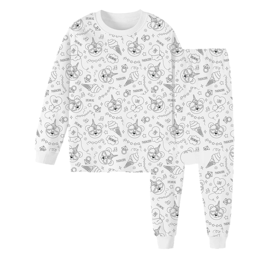 Creative Kids Pajama - DreamArt-Icy Polar Bear-3 Years-Nora Luxe