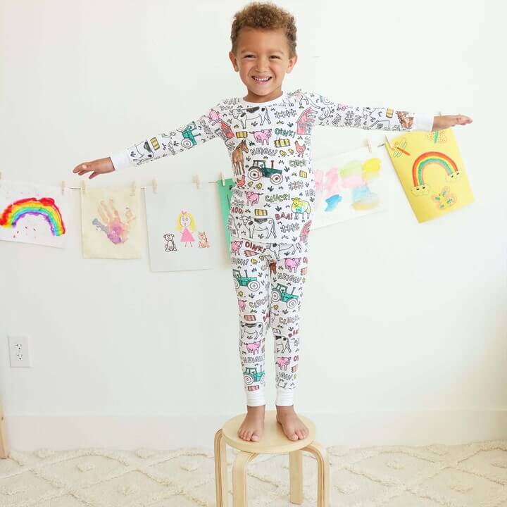 Creative Kids Pajama - DreamArt-Princesses-3 Years-Nora Luxe