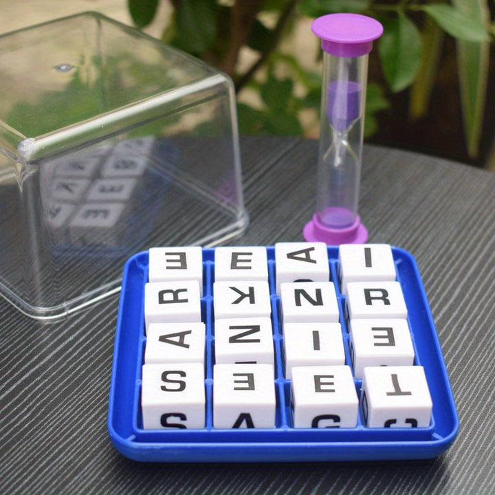 Creative Table Game for Finding Words - LetterRace-Nora Luxe