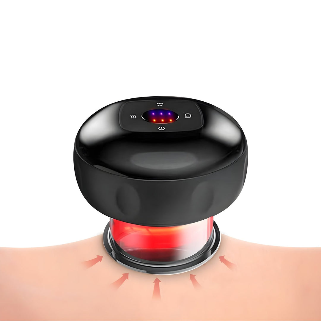 Cupping Massager - ThermaCup-Black-Nora Luxe