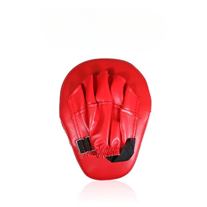 Curved Boxing Path - StrikeShield-Red-Nora Luxe