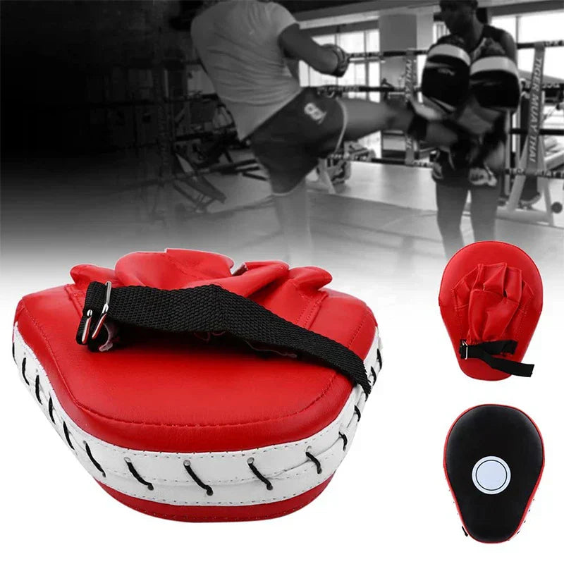 Curved Boxing Path - StrikeShield-Red-Nora Luxe