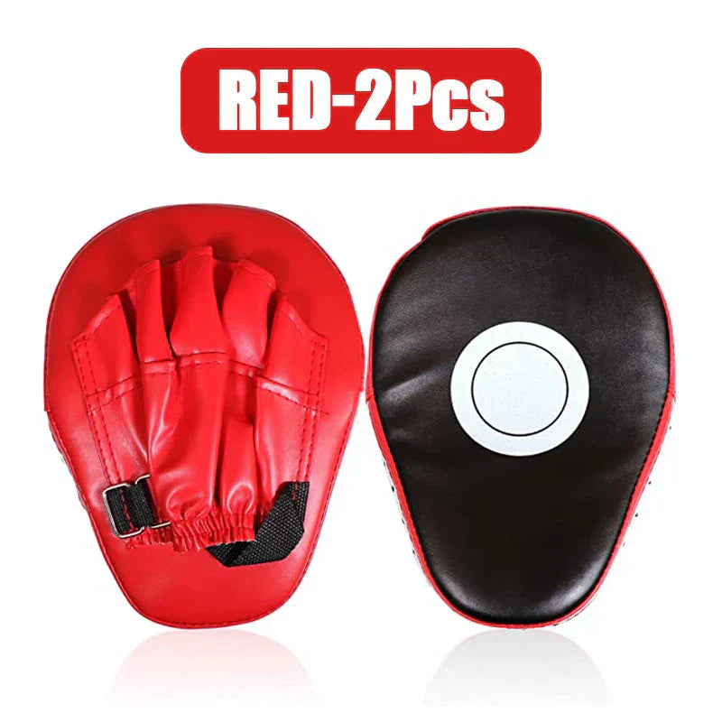 Curved Boxing Path - StrikeShield-Red-Nora Luxe