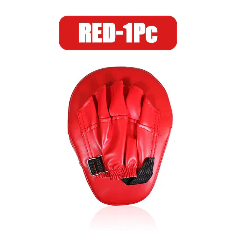Curved Boxing Path - StrikeShield-Red-Nora Luxe