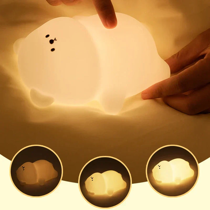 Cute Bear Night Light for Children - DreamBear-Nora Luxe