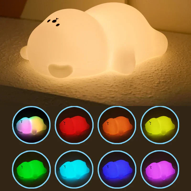 Cute Bear Night Light for Children - DreamBear-Nora Luxe